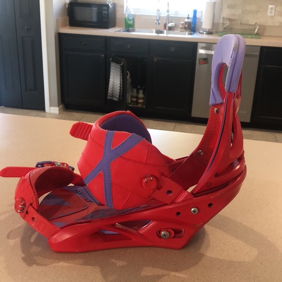 Burton lexa Re:flex snowboard bindings size large - Picture 9 of 12